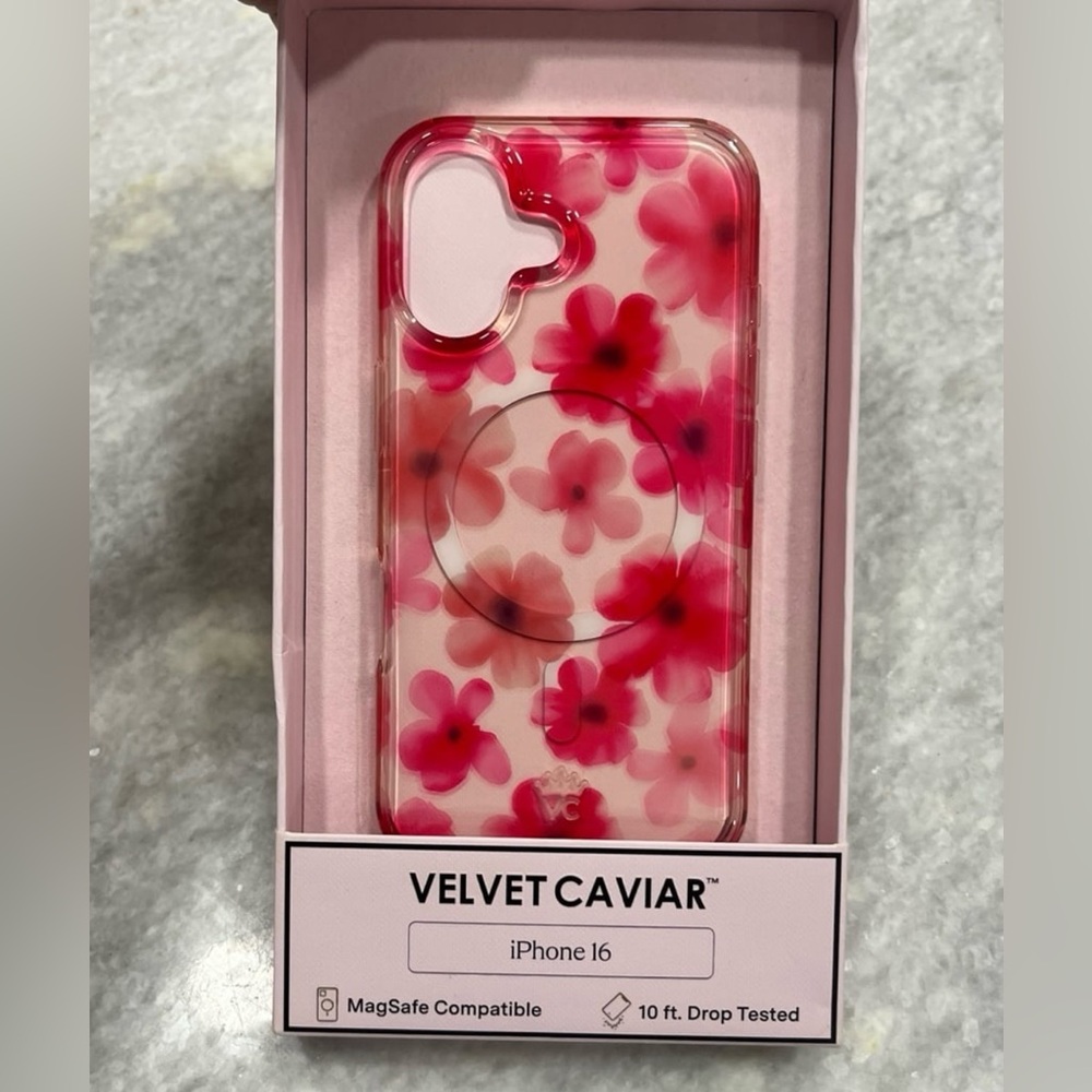 Velvet Caviar iPhone 16 case